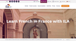 Desktop Screenshot of ila-france.com